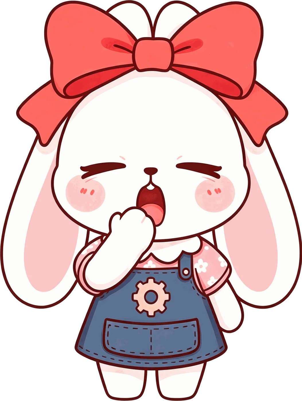 表情：困